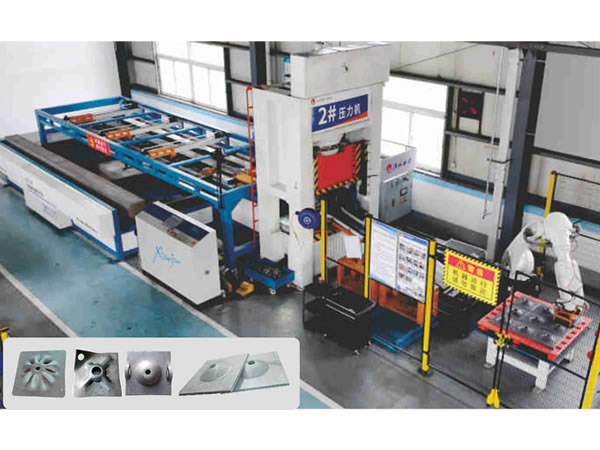 全自動(dòng)礦用托盤(pán)生產(chǎn)線(xiàn)